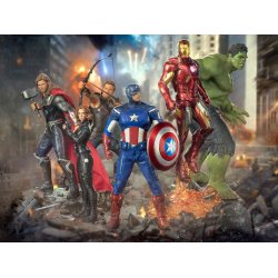 Marvel: Captain America Battle of NY 1:10 Scale Statue
