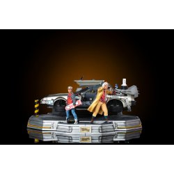 Back to the Future 2: Deluxe DeLorean Full Set 1:10 Scale Statue