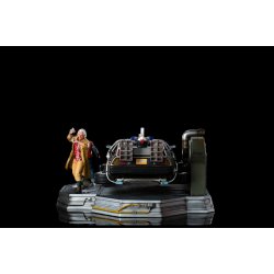 Back to the Future 2: Deluxe DeLorean Full Set 1:10 Scale Statue