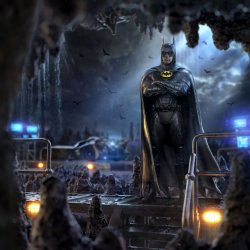 DC Comics: The Flash Movie - Batman 1:10 Scale Statue Bonus Version