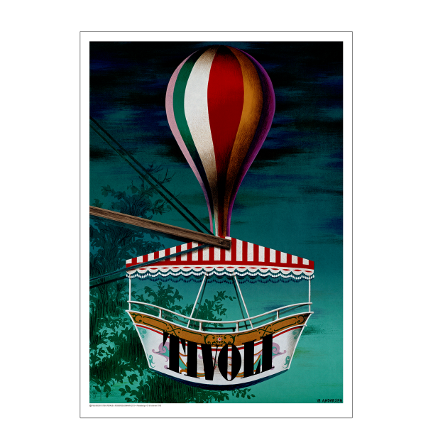 Retro Plakat - Tivoli Ballongynge