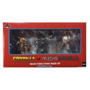 Godzilla VS Mechagodzilla Deluxe 3 Figurę Box Set