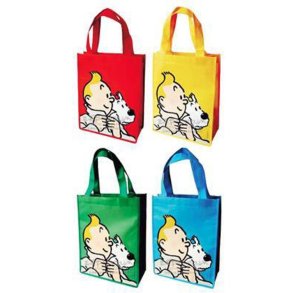 Tintin & Terry - Gul Genbrugsstofpose