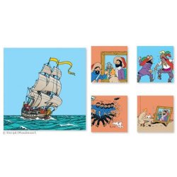 Tintin &amp; Enhjrningen - Lrredstryk