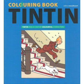 Tintin Malebog - Engelsk