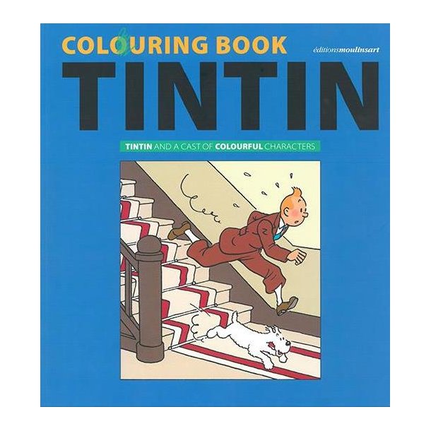 Tintin Malebog - Engelsk