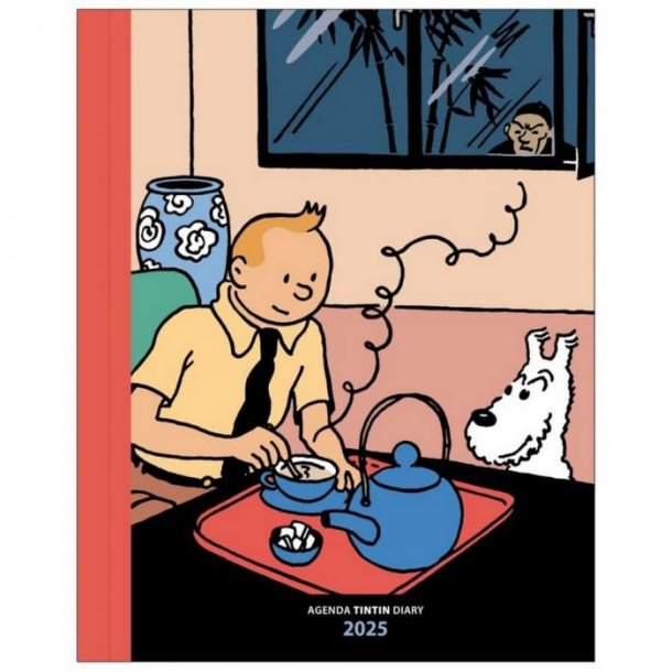 Tintin Kalenderbog Stor 2025