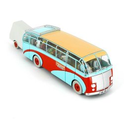 Model bil Swissair bus - Rd boks