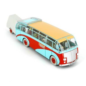 Model bil Swissair bus - Rd boks