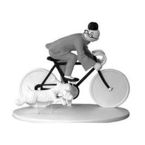 Tintin statue s/h - Tintin i Shanghai