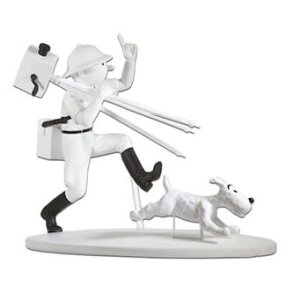 Tintin statue s/h - Tintin i Congo