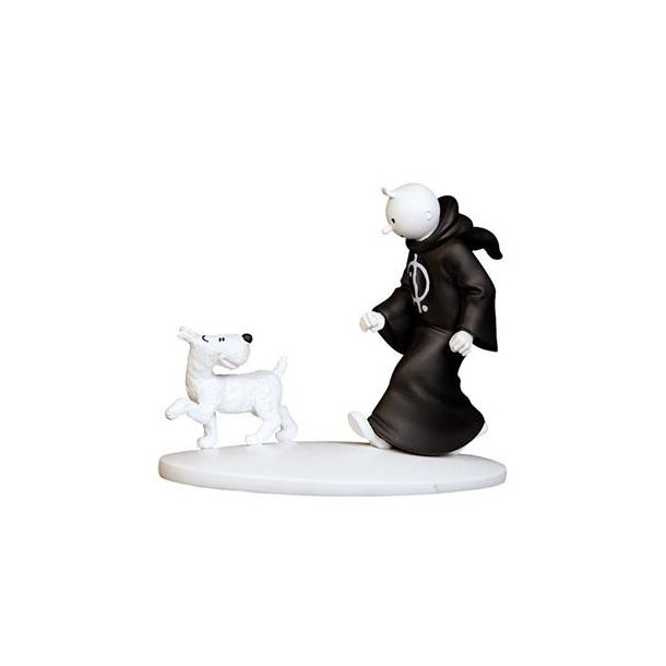 Tintin statue s/h - Tintin i kutte