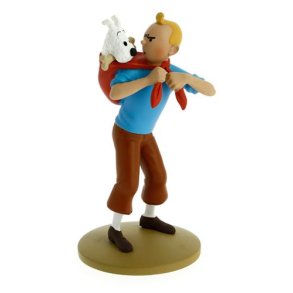 Tintin med Terry p ryggen - 12cm