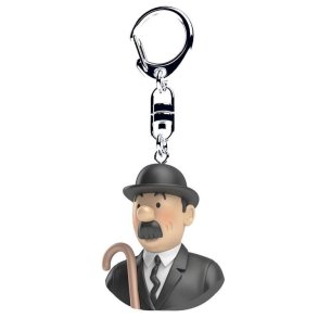 Tintin nglering i plast - Dupond buste 4,5cm