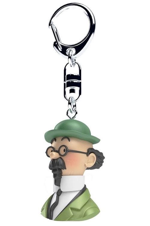 sikkert Stearinlys Hvem Tintin nøglering i plast - Tournesol buste 4,5cm - Nøgleringe &  Plastfigurere - FilmPlakaten.Com