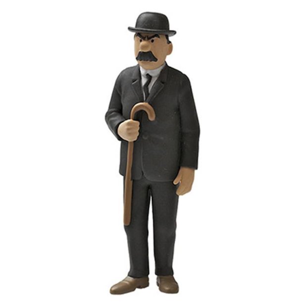 Tintin plastfigur - Dupont med stok 8cm