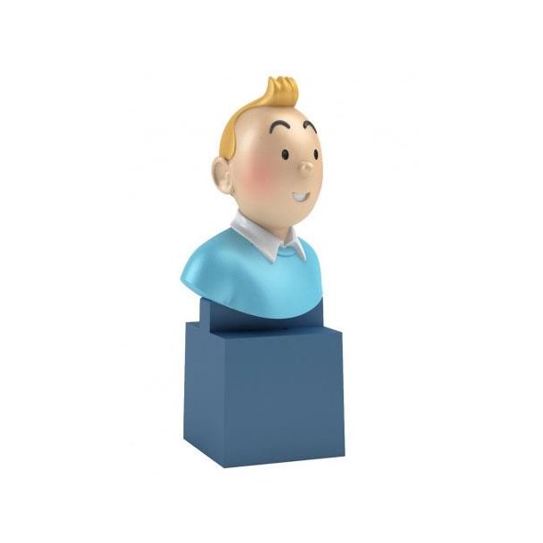 Tintin buste i plast - Tintin 7cm