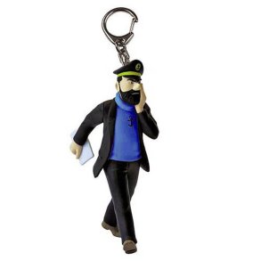 Tintin nglering i plast - Haddock 8,5cm