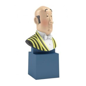 Tintin buste i plast - Nestor 7cm
