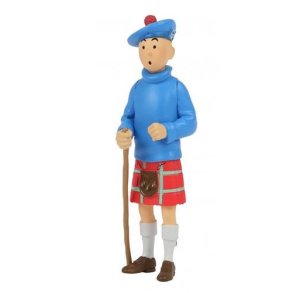 Tintin Figur - Tintin i Kilt