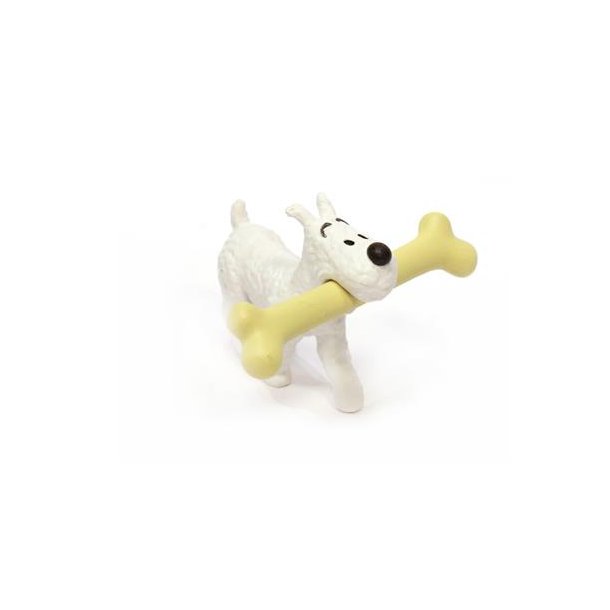 Tintin Figur - Terry med knogle