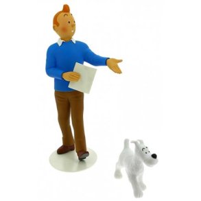 Museum serie - Tintin & Terry 25cm