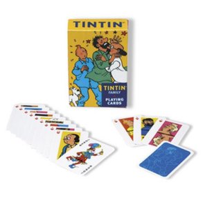 Tintin spillekort - Karakterer