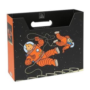 Tintin Arkivboks - Tintin og Haddock i rummet