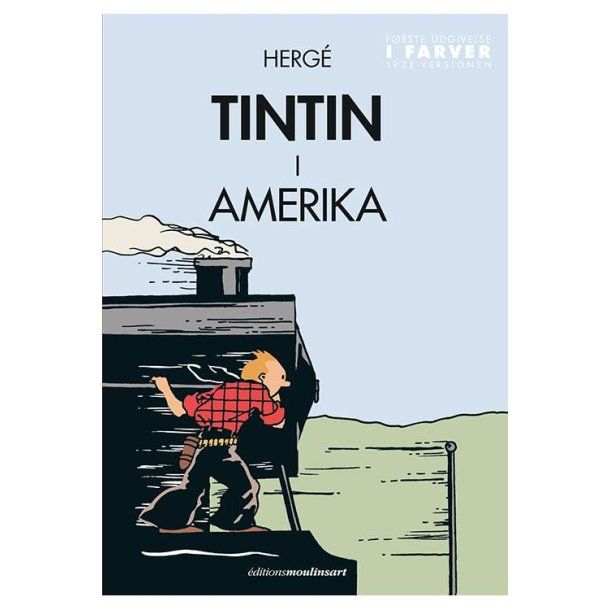 Tintin I Amerika - Farvelagt Specialudgave