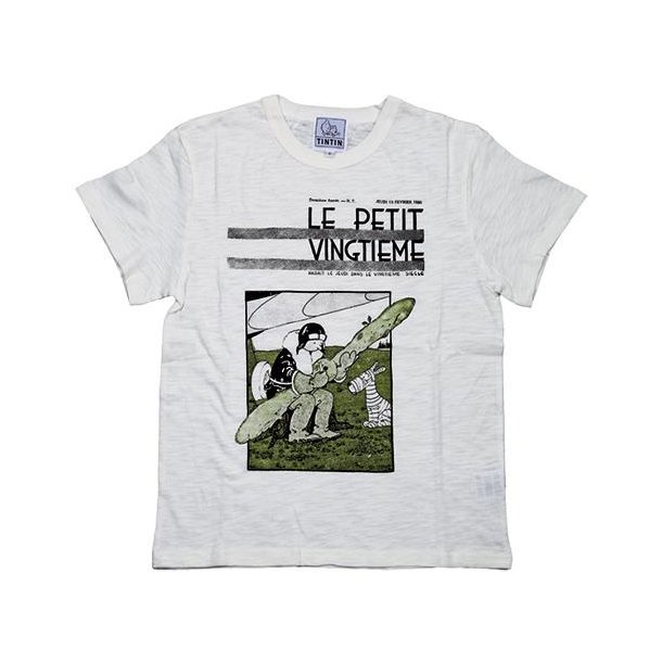 Tintin T-Shirt - Tintin snitter propel - Retro