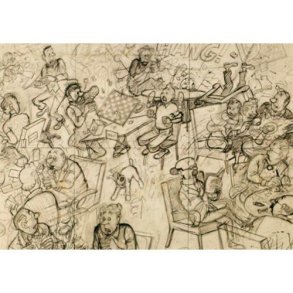 Tintin Postkort - S/H Tibet 