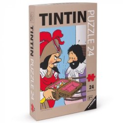 Tintin Puslespil - Rackham Den Rdes Skat, 24 Brikker