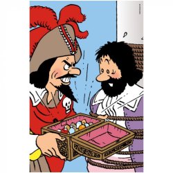 Tintin Puslespil - Rackham Den Rdes Skat, 24 Brikker