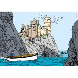 Tintin Puslespil - Den Sorte , 500 Brikker