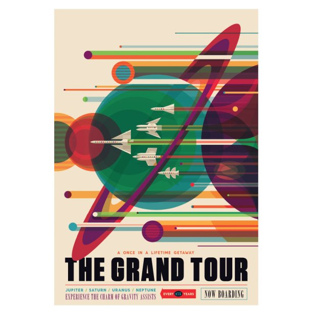 NASA Plakat - The Grand Tour