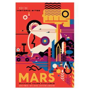 NASA Plakat - Mars
