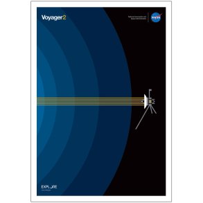 NASA Plakat - Voyager 2