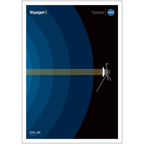 NASA Plakat - Voyager 2