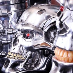 T-800 Terminator Hoved Med Opbevaring