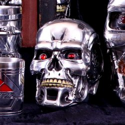 T-800 Terminator Hoved Med Opbevaring