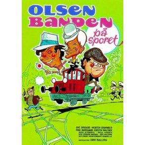 Olsen Banden p Sporet Plakat