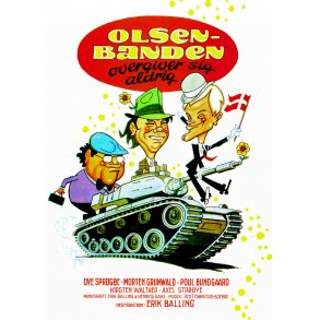 Olsen Banden overgiver sig aldrig Plakat