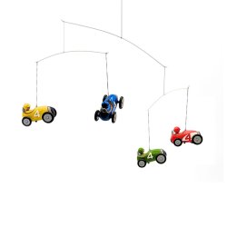 Racerbil Uro - H�ndmalet Tr�