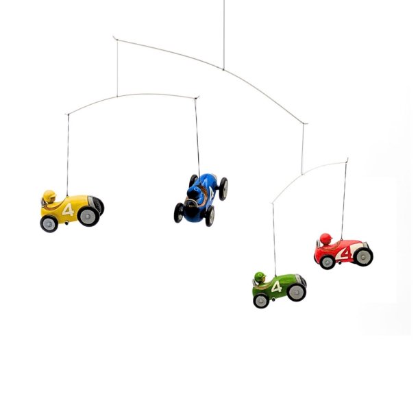 Racerbil Uro - H�ndmalet Tr�