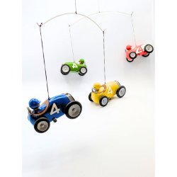 Racerbil Uro - H�ndmalet Tr�