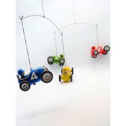 Racerbil Uro - H�ndmalet Tr�