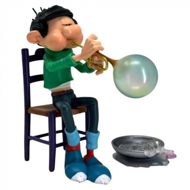 Vakse Viggo Figur - Sbeboble-Trompet Opfindelse