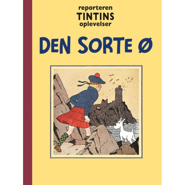 Tintin Album - Reporteren Tintins Oplevelser Nr. 6 - Den Sorte Ø