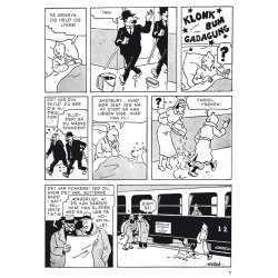 Tintin Album - Reporteren Tintins Oplevelser Nr. 6 - Den Sorte 