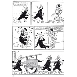 Tintin Album - Reporteren Tintins Oplevelser Nr. 6 - Den Sorte 